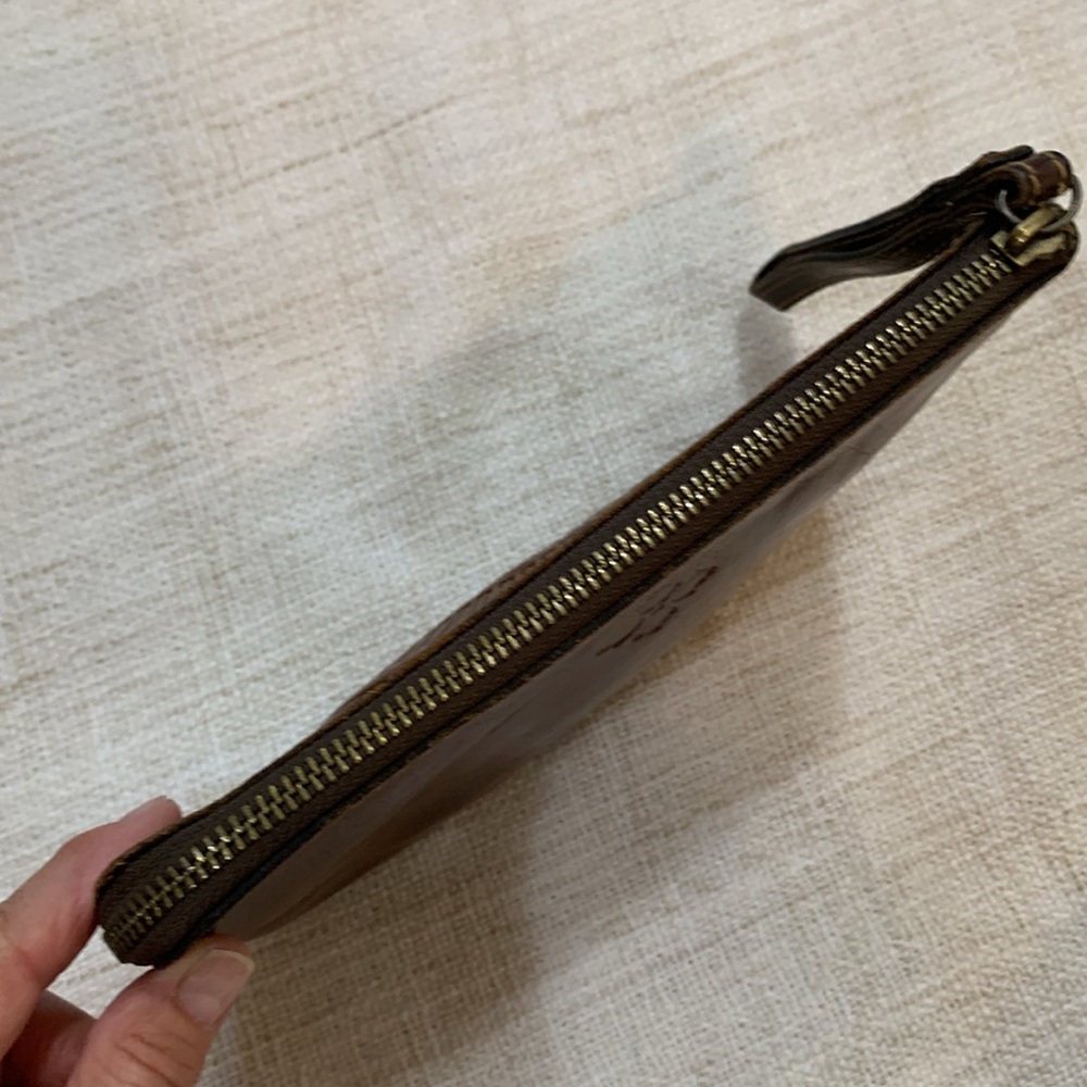 Patricia Nash Leather Wristlet - Picture 6 of 12